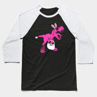 Easter Dino Rex Baseball T-Shirt